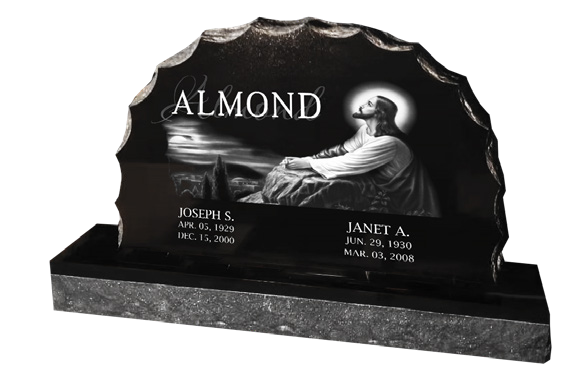 HORIZONTAL LEGACY MEMORIALS MODELS SHOWN ABOVE (COMPANION  PIECES NOT INCLUDED, ADT’L CHARGE  FOR LONGER BASE)