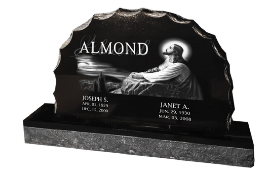 HORIZONTAL LEGACY MEMORIALS MODELS SHOWN ABOVE (COMPANION  PIECES NOT INCLUDED, ADT’L CHARGE  FOR LONGER BASE)