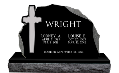 HORIZONTAL LEGACY MEMORIALS MODELS SHOWN ABOVE (COMPANION  PIECES NOT INCLUDED, ADT’L CHARGE  FOR LONGER BASE)