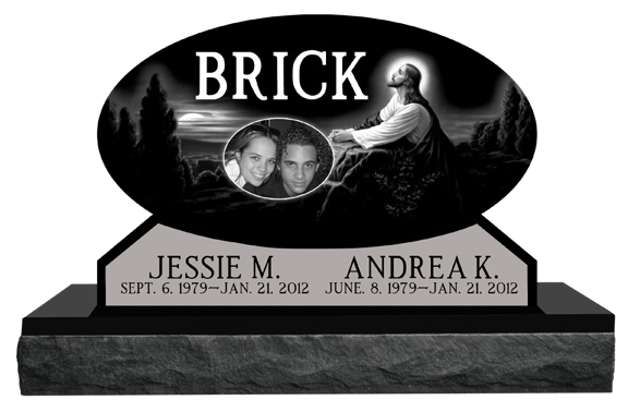 HORIZONTAL LEGACY MEMORIALS MODELS SHOWN ABOVE (COMPANION  PIECES NOT INCLUDED, ADT’L CHARGE  FOR LONGER BASE)