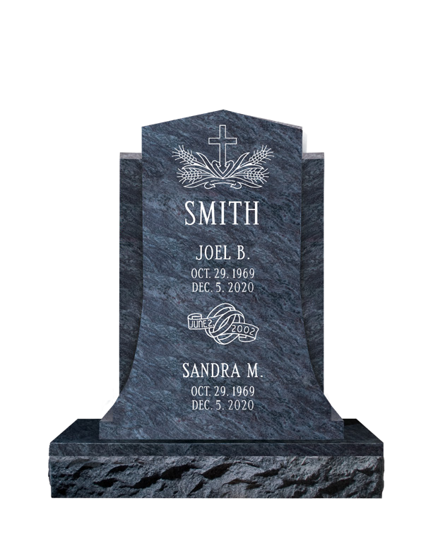 VERTICAL LEGACY MEMORIALS RT06, RT08, CT01, MT20,  HS04, HS08